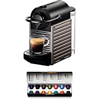 Krups Pixie XN304T EU- 1260 W- 2 Cups- Acero Inoxidable- Gris Titanio